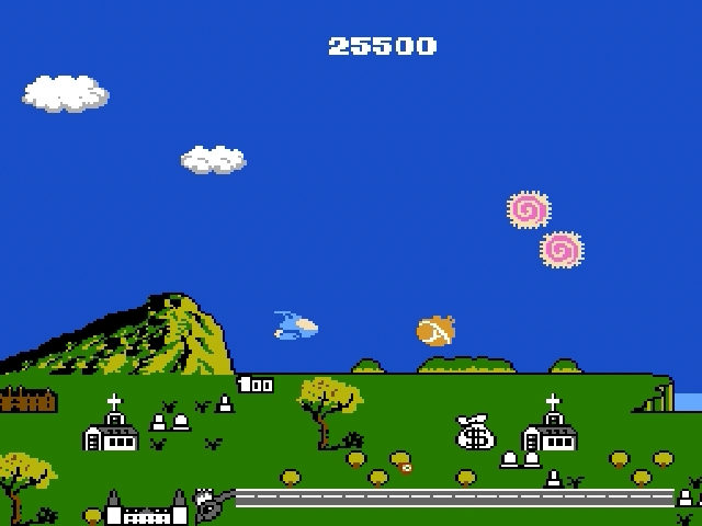 Moero Twinbee screenshot 4 for Famicom Disk System